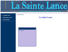 Tablet Screenshot of lasaintelance.net